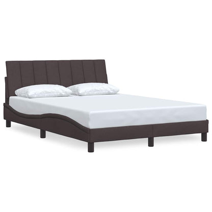 Giroletto senza Materasso Hanko Marrone Scuro 140x190 cm Tessuto