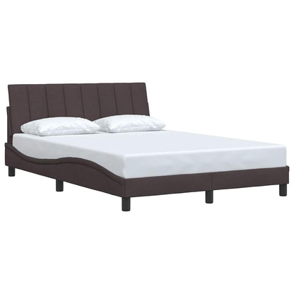 Giroletto senza Materasso Hanko Marrone Scuro 140x190 cm Tessuto