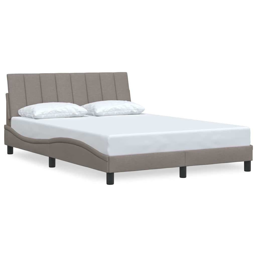 Giroletto senza Materasso Hanko Tortora 140x190 cm in Tessuto