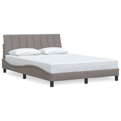 Giroletto senza Materasso Hanko Tortora 140x190 cm in Tessuto