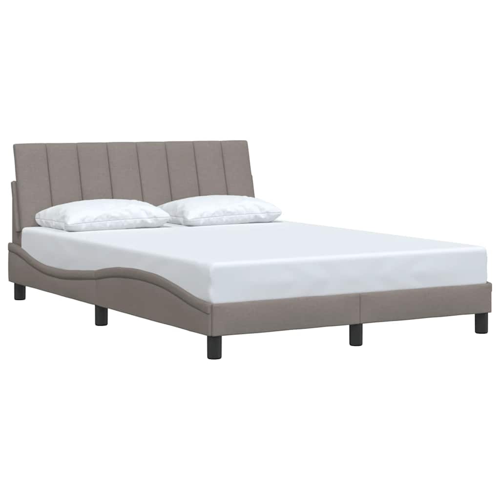 Giroletto senza Materasso Hanko Tortora 140x190 cm in Tessuto