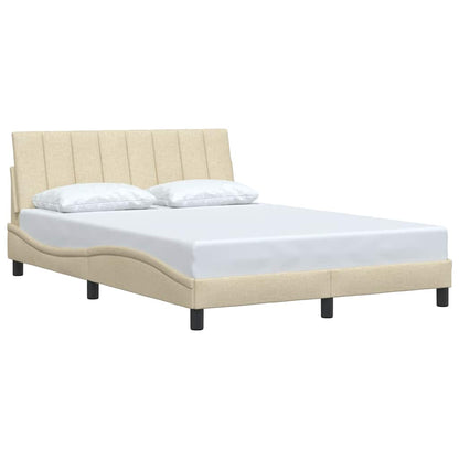 Giroletto senza Materasso Hanko Crema 140x190 cm in Tessuto