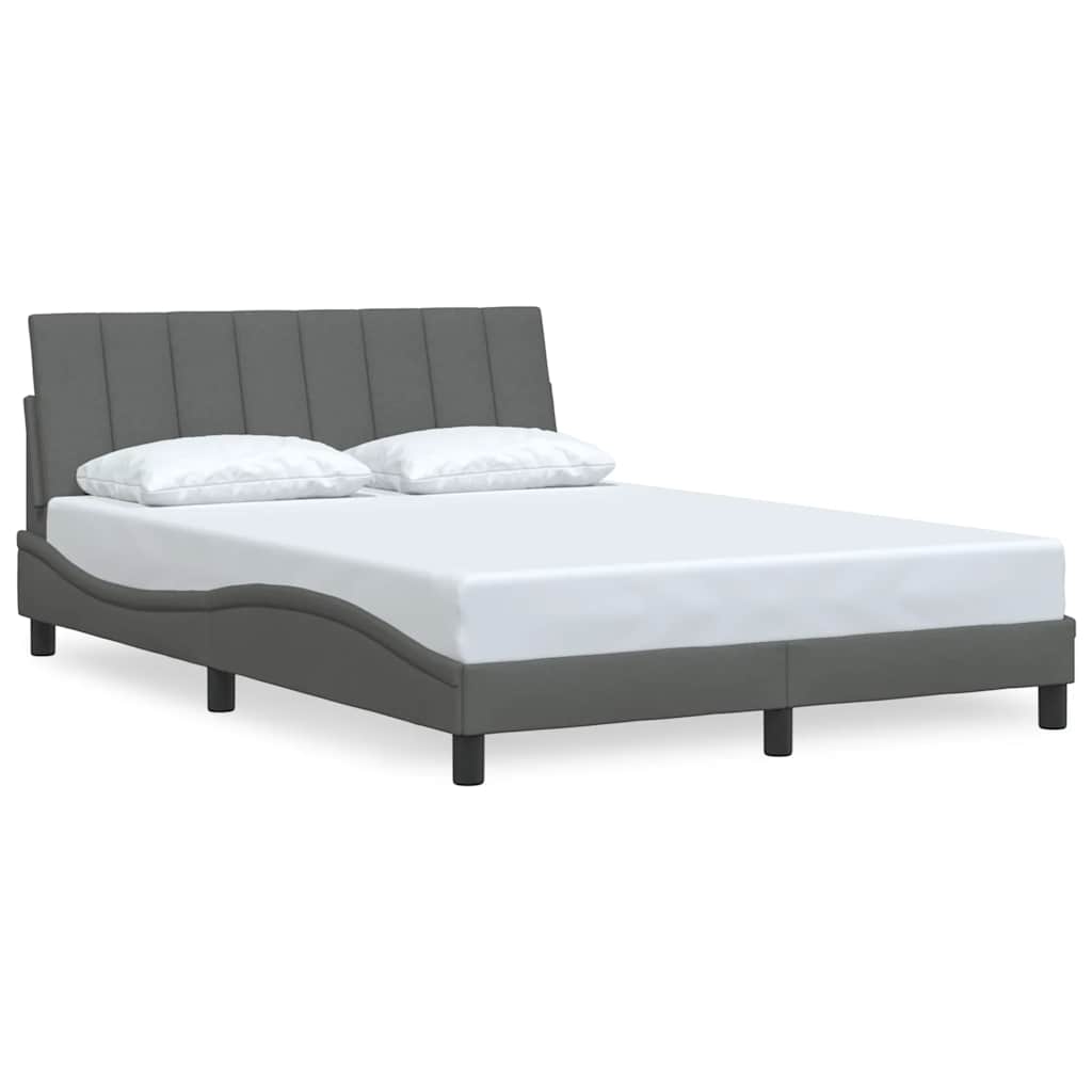 Giroletto senza Materasso Hanko Grigio Scuro 140x200 cm Tessuto