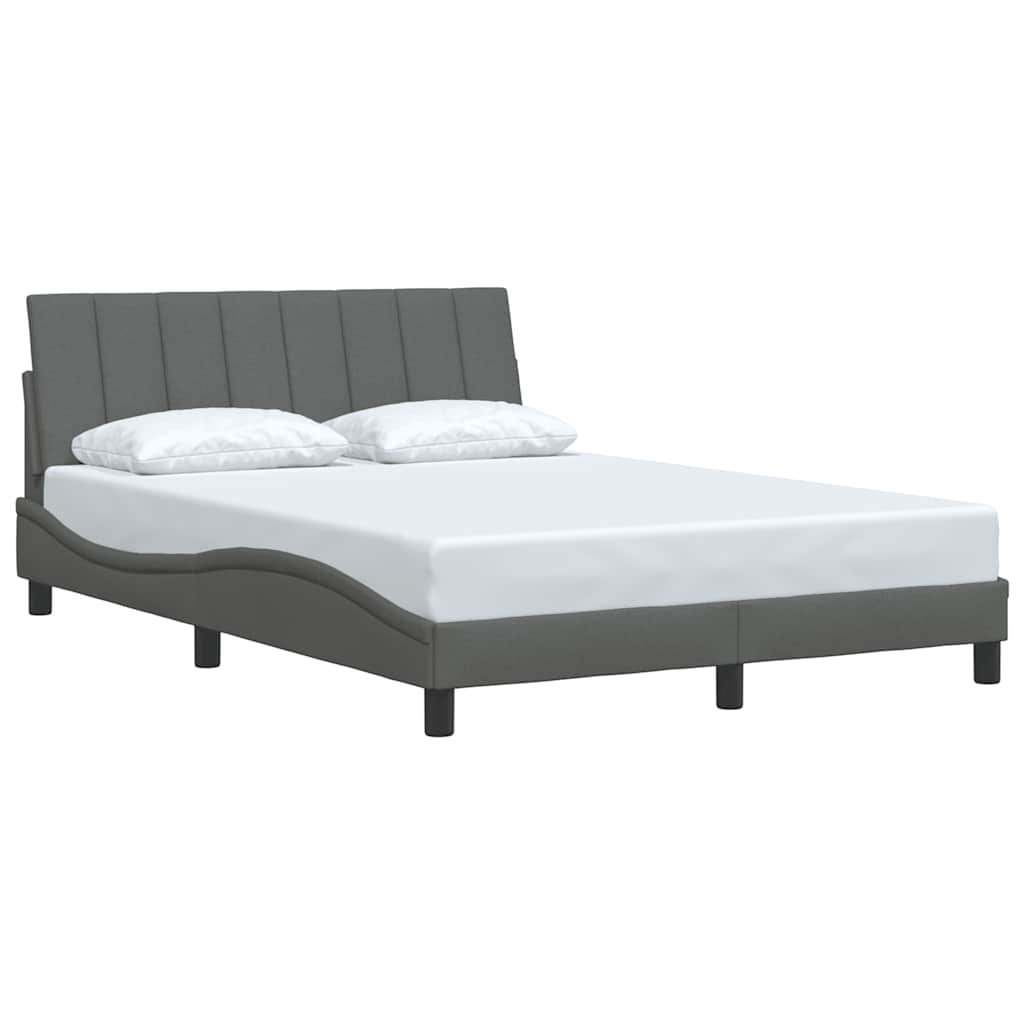 Giroletto senza Materasso Hanko Grigio Scuro 140x200 cm Tessuto