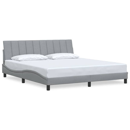 Giroletto senza Materasso Hanko Grigio Chiaro 180x200 cm Tessuto