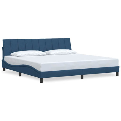 Giroletto senza Materasso Hanko Blu 200x200 cm in Tessuto