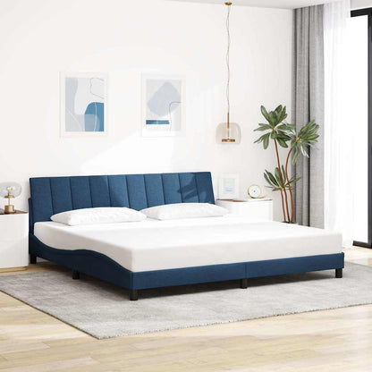 Giroletto senza Materasso Hanko Blu 200x200 cm in Tessuto