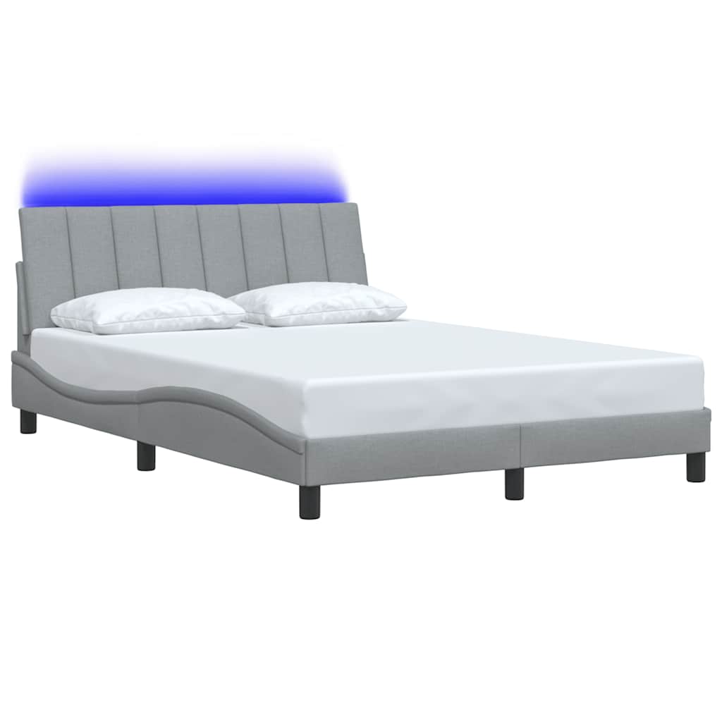 Giroletto senza Materasso Hanko Grigio Chiaro 120x200 cm Tessuto