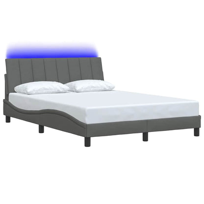 Giroletto senza Materasso Hanko Grigio Scuro 120x200 cm Tessuto