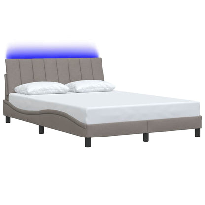 Giroletto senza Materasso Hanko Tortora 120x200 cm Tessuto