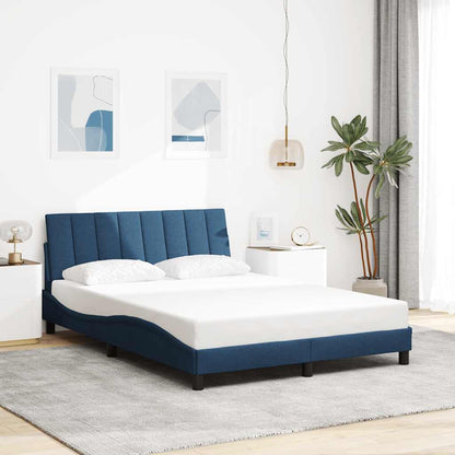 Giroletto senza Materasso Hanko Blu 140x190 cm in Tessuto