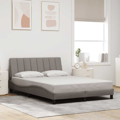 Giroletto senza Materasso Hanko Tortora 140x200 cm in Tessuto