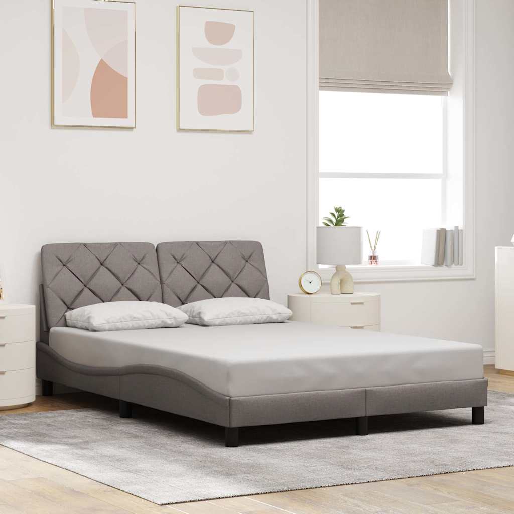 Giroletto senza Materasso Tortora 120x200 cm Tessuto