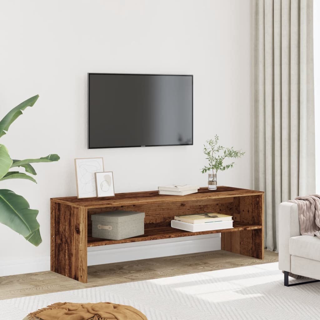 Mobile Porta TV Legno Vecchio 120x40x40 cm in Truciolato