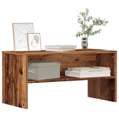 Mobile Porta TV Legno Antico 80x40x40 cm in Legno Multistrato