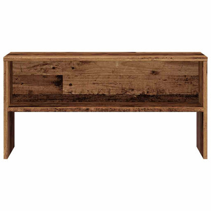Mobile Porta TV Legno Antico 80x40x40 cm in Legno Multistrato