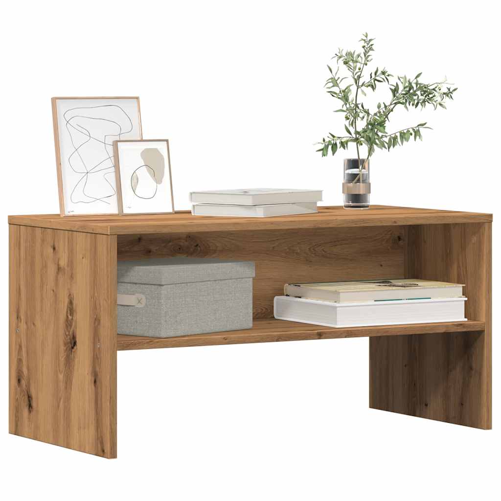 Mobile Porta TV Rovere Artigianale 80x40x40 cm Multistrato