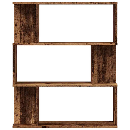 Libreria in Legno Antico 80x24x96 cm in Legno Multistrato