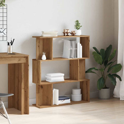 Libreria Rovere Artigianale 80x24x96 cm Legno Multistrato