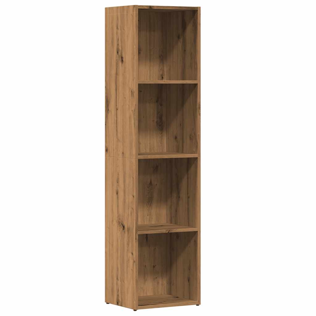 Libreria Rovere Artigianale 36x30x143 cm Legno Multistrato