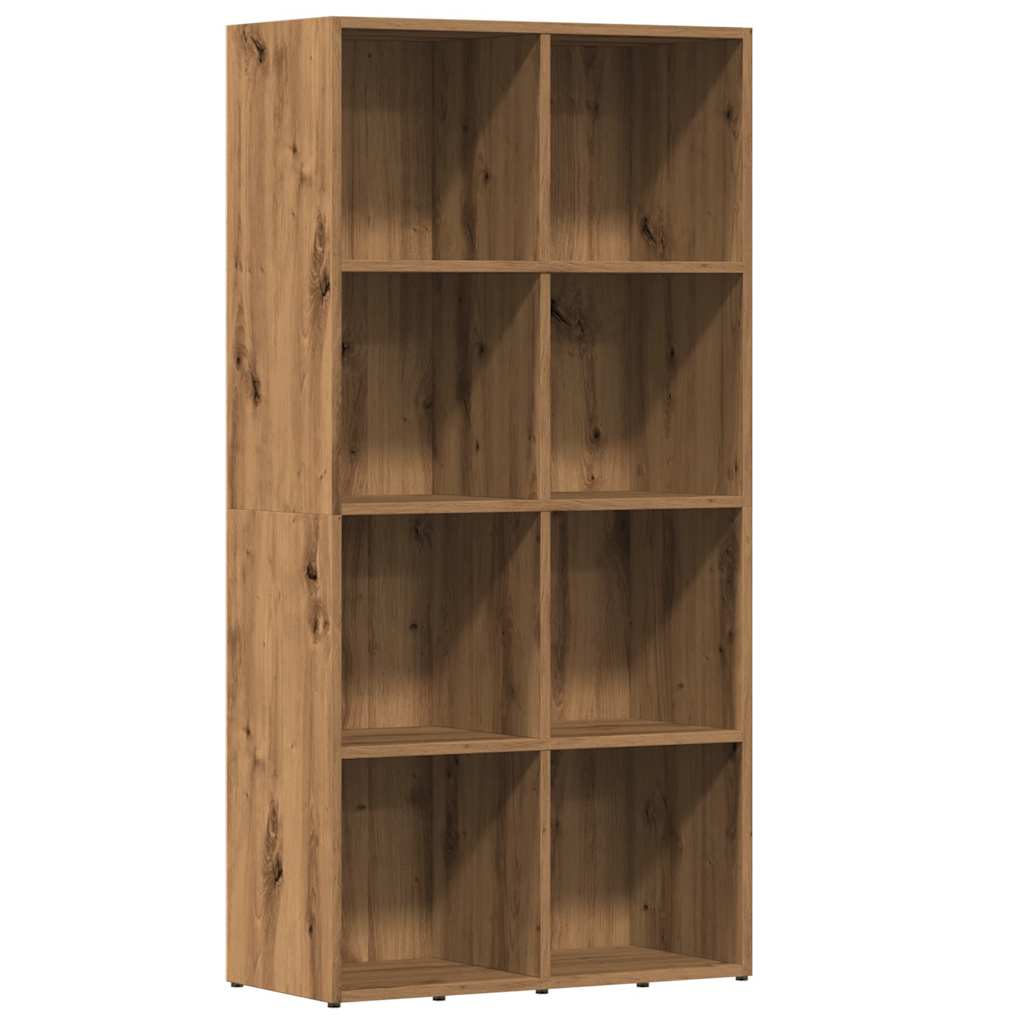 Libreria Rovere Artigianale 66x30x130 cm Legno Multistrato