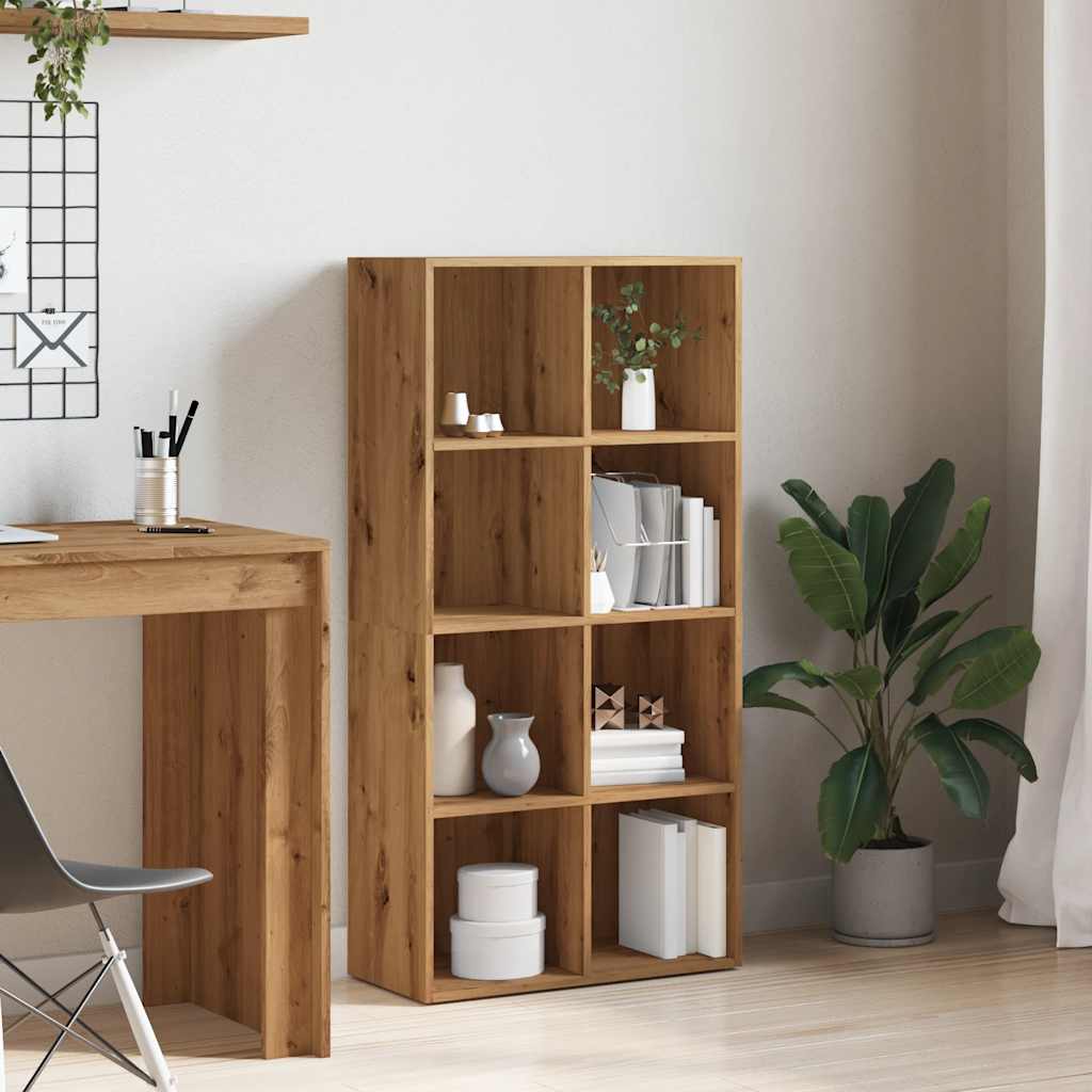 Libreria Rovere Artigianale 66x30x130 cm Legno Multistrato