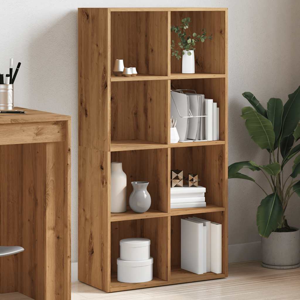 Libreria Rovere Artigianale 66x30x130 cm Legno Multistrato