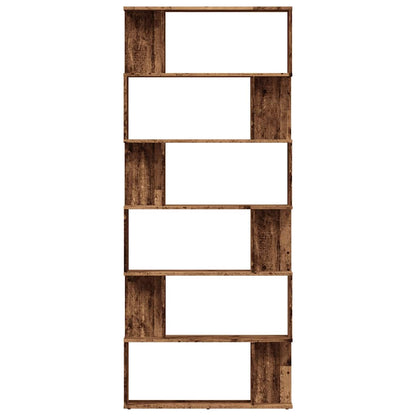 Libreria in Legno Antico 80x24x192 cm Legno Multistrato