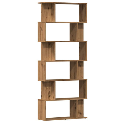 Libreria Rovere Artigianale 80x24x192 cm Legno Multistrato