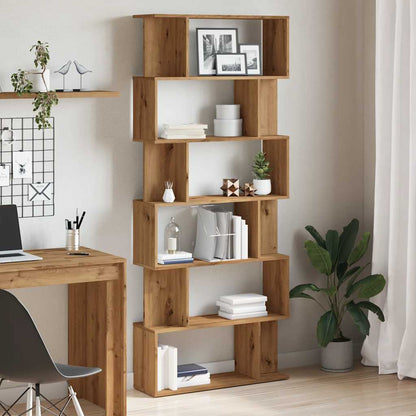 Libreria Rovere Artigianale 80x24x192 cm Legno Multistrato