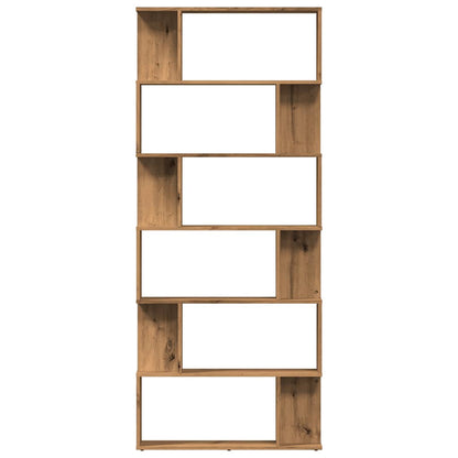 Libreria Rovere Artigianale 80x24x192 cm Legno Multistrato