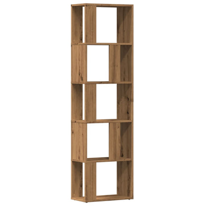 Libreria Rovere Artigianale 45x24x159 cm Legno Multistrato