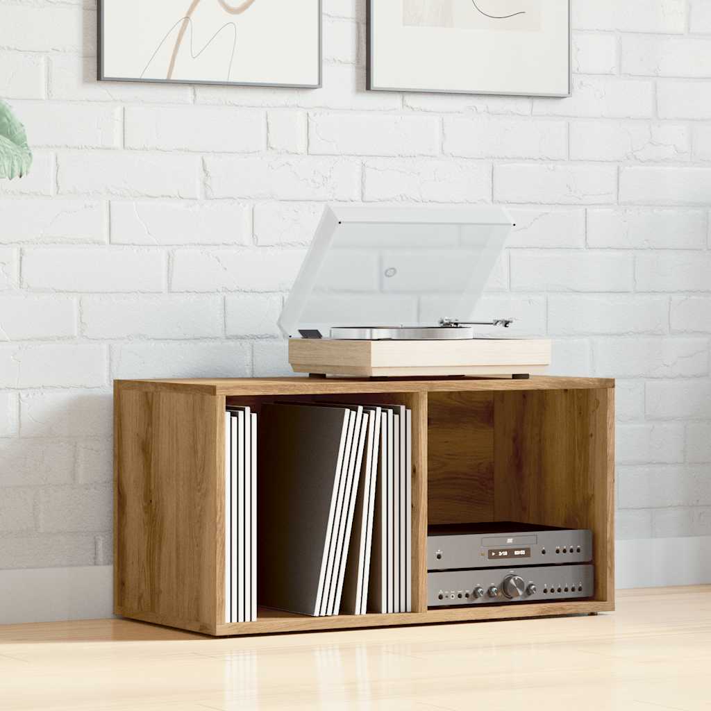 Scatola Portaoggetti Artigianale 69,5x34x36cm Legno Multistrato