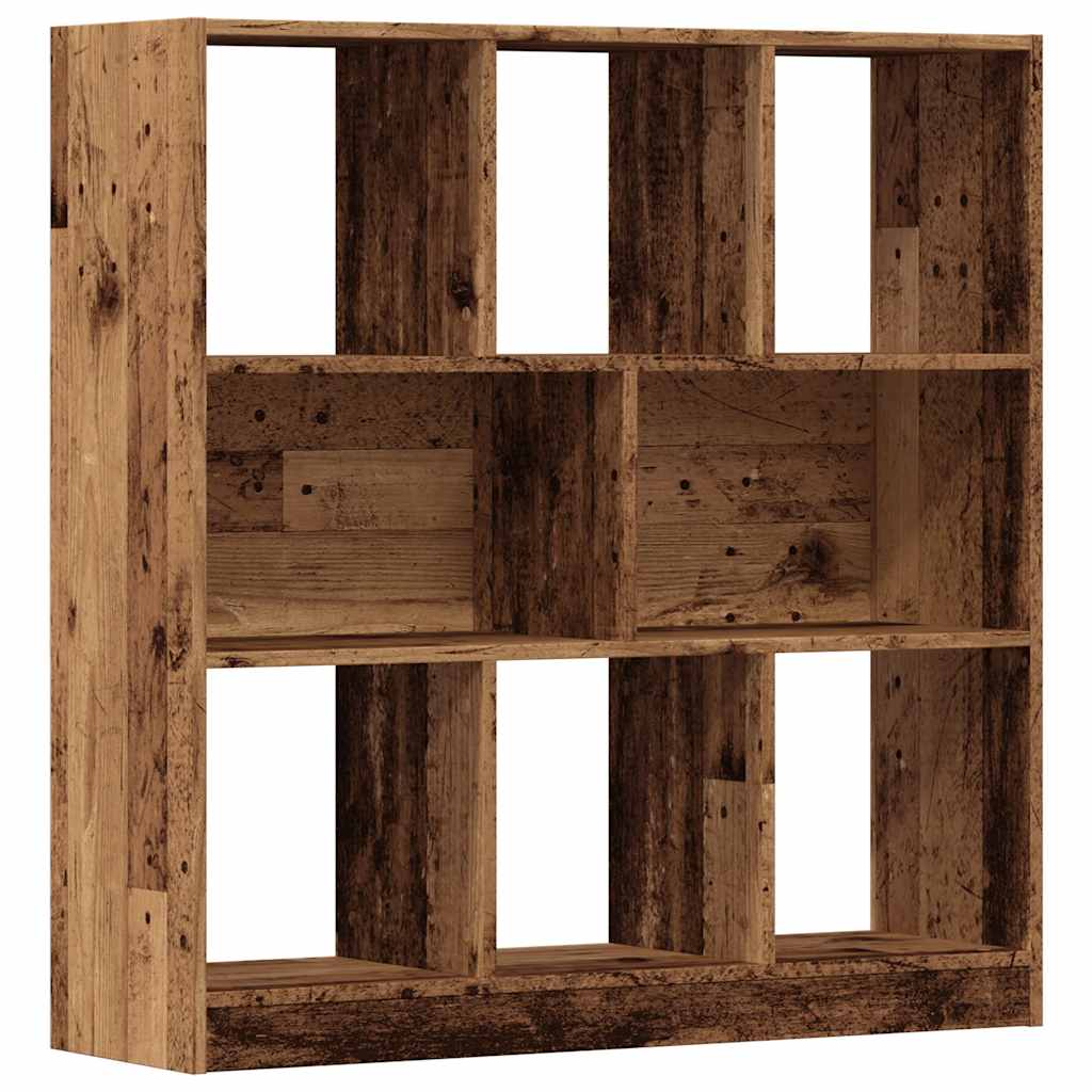 Libreria in Legno Antico 97,5x29,5x100 cm Legno Multistrato