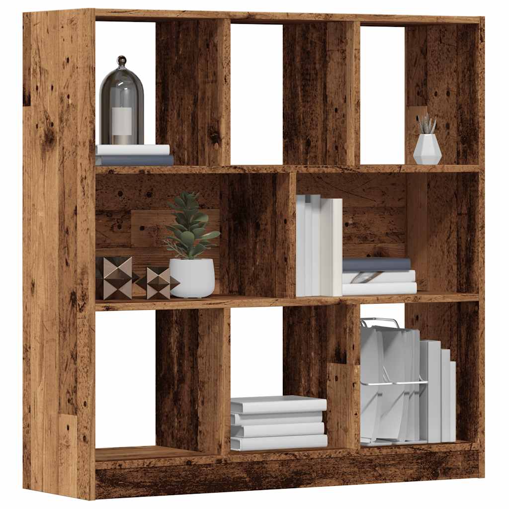 Libreria in Legno Antico 97,5x29,5x100 cm Legno Multistrato