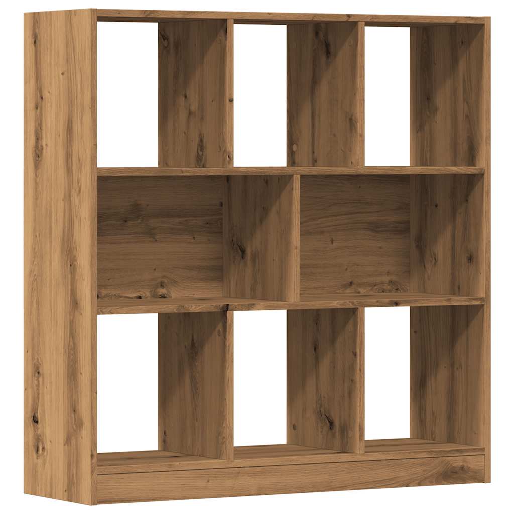 Libreria Rovere Artigianale 97,5x29,5x100 cm Legno Multistrato