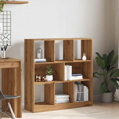 Libreria Rovere Artigianale 97,5x29,5x100 cm Legno Multistrato