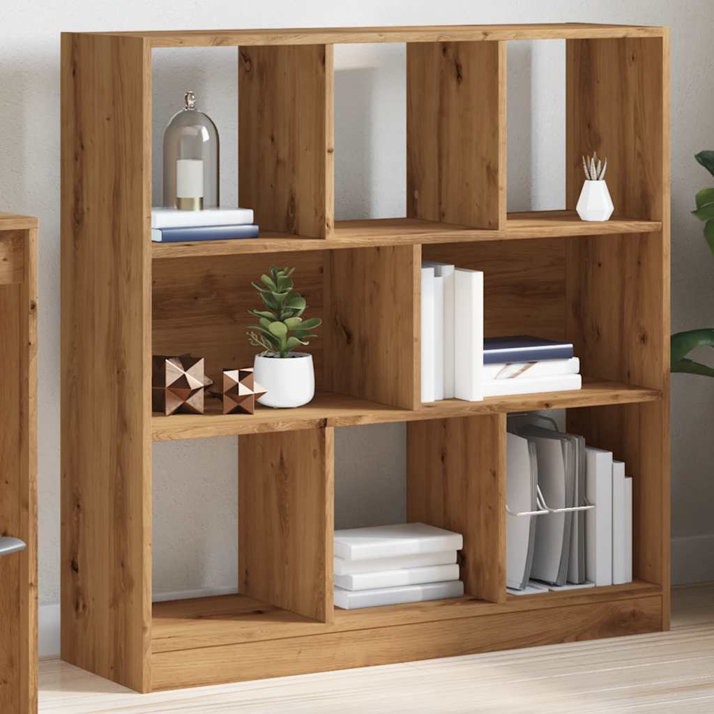 Libreria Rovere Artigianale 97,5x29,5x100 cm Legno Multistrato