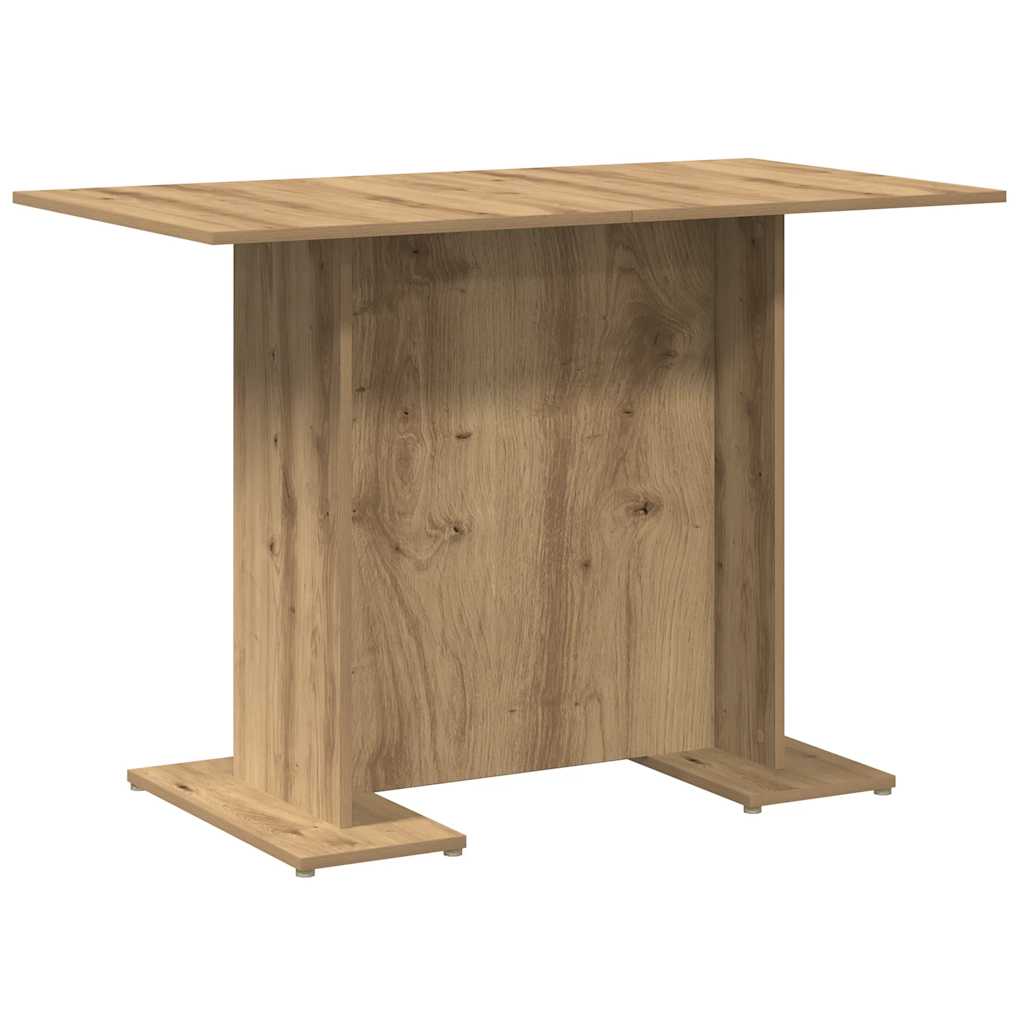 Tavolo Pranzo Rovere Artigianale 110x60x75 cm Legno Multistrato