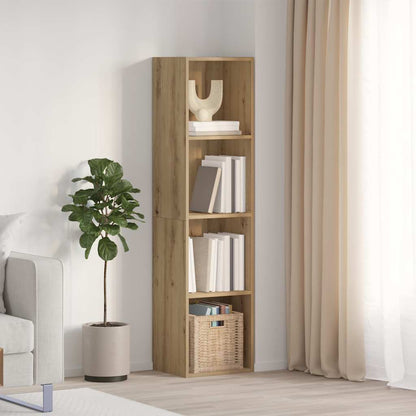 Libreria/Mobile TV Legno Antico 36x30x143 cm Legno Multistrato