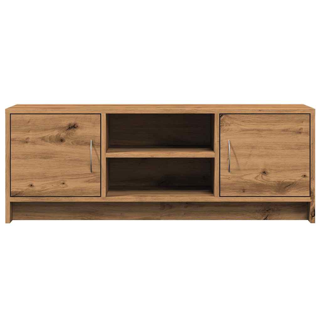 Mobile Porta TV Rovere Artigianale 102x30x37,5 cm Multistrato