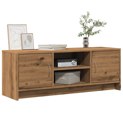 Mobile Porta TV Rovere Artigianale 102x30x37,5 cm Multistrato