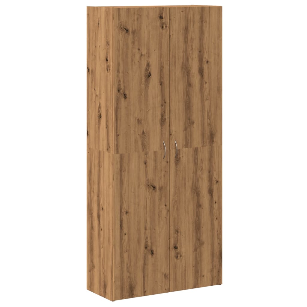 Scarpiera Rovere Artigianale 80x35,5x180cm in Legno Multistrato