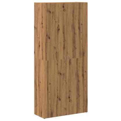 Scarpiera Rovere Artigianale 80x35,5x180cm in Legno Multistrato
