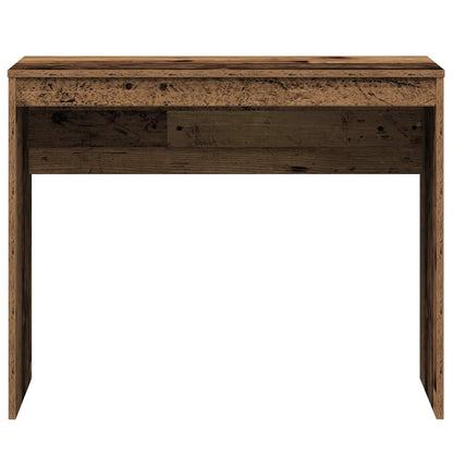 Scrivania Legno Antico 90x40x72 cm in Legno Multistrato