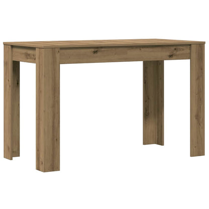 Tavolo da Pranzo Rovere Artigianale 120x60x76 cm in Truciolato