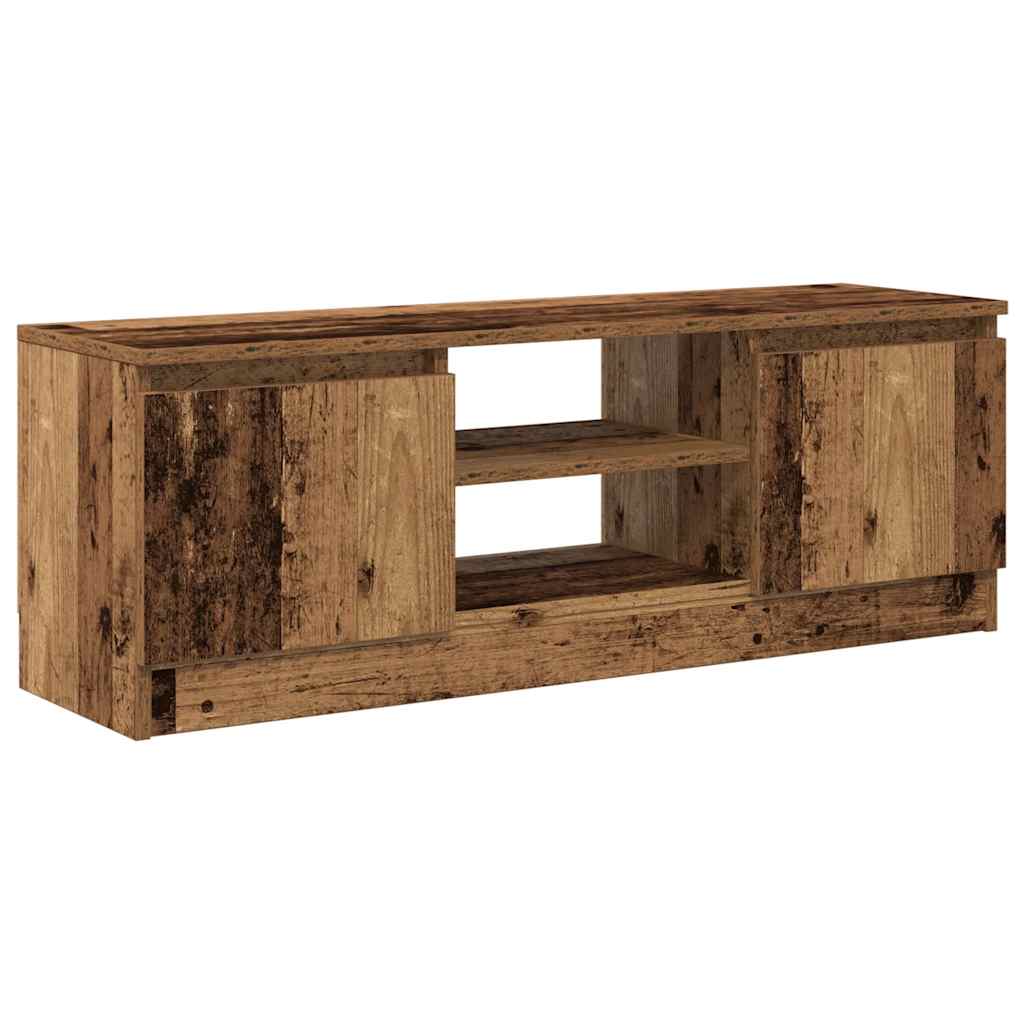Mobile Porta TV Legno Antico 102x30x36 cm Legno Multistrato
