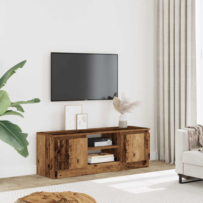 Mobile Porta TV Legno Antico 102x30x36 cm Legno Multistrato