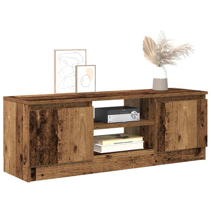 Mobile Porta TV Legno Antico 102x30x36 cm Legno Multistrato