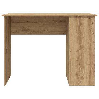 Scrivania Rovere Artigianale 100x55x75 cm in Legno Multistrato